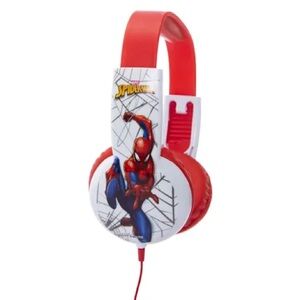 Marvel Spider-Man Red and White Over-Ear Headphones